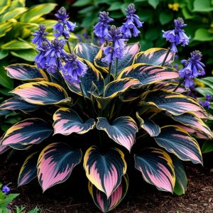 Хоста Пайн Эхо купить по цене от 699р. в интернет-магазине «Посадика» с доставкой почтой в в Зверевое и по всей России – [изображение №1].